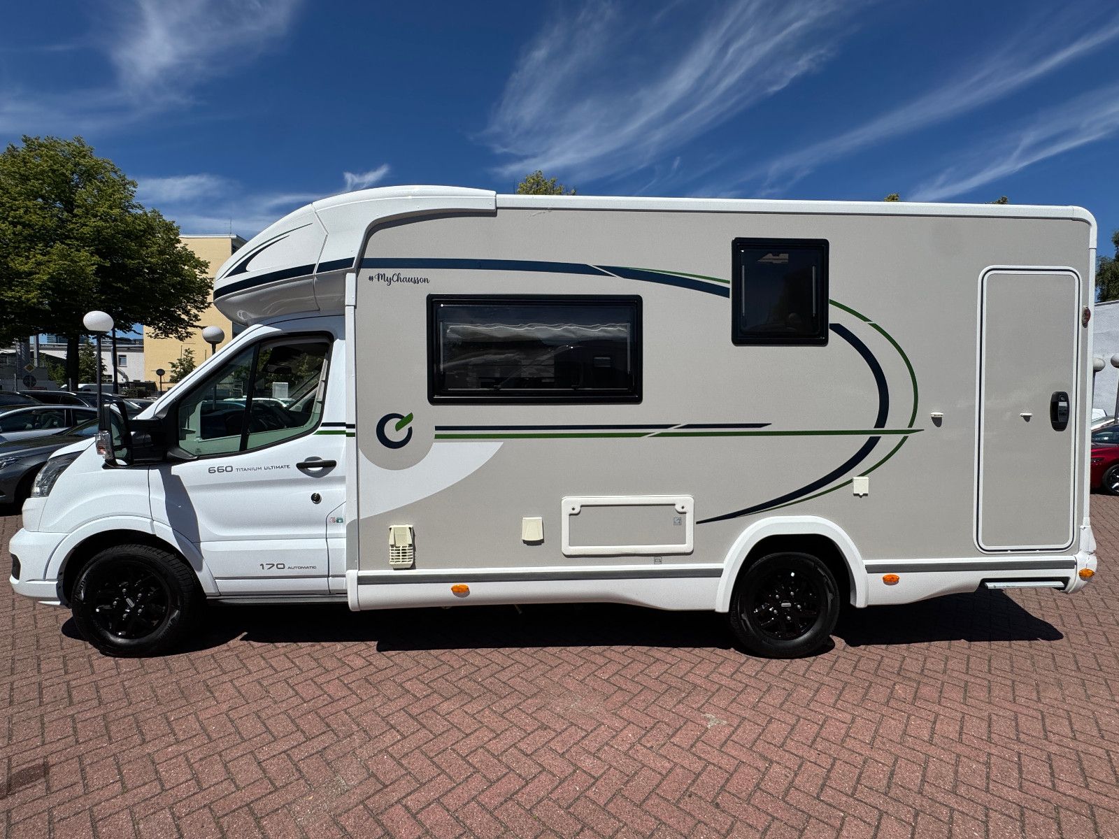 Chausson 660 TITANIUM ULTIMATE AUTOMATIK SOLAR TV SAT HUB