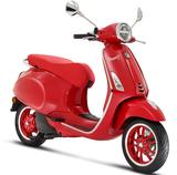 Vespa Primavera 50 red for Children mit Topcase - VESPA PRIMAVERA RED 50
