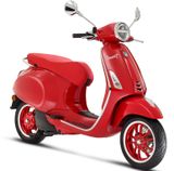 Vespa Primavera 50 red for Children mit Topcase - VESPA BENZIN ROLLER 50 R
