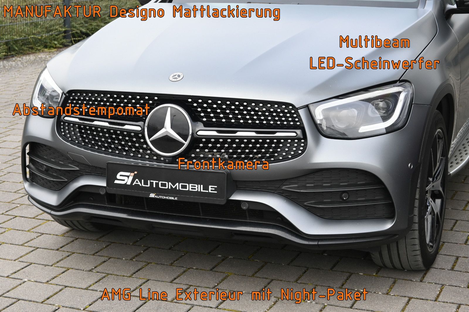 Fahrzeugabbildung Mercedes-Benz GLC 400 d 4M. AMG NIGHT °ACC°AHK°BURM°STHZG°360°