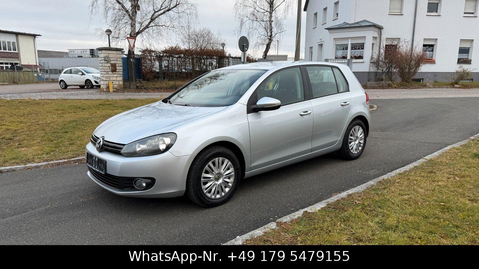 Volkswagen Golf VI Trendline, Euro 5,2.Hand, 8-fach bereift