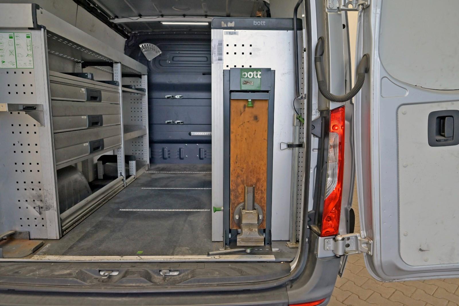 Mercedes-Benz Sprinter 311 CDI Kasten Klima Regalsystem BOTT, миниатюра 12