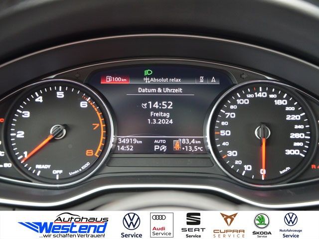 Fahrzeugabbildung Audi A4 Avant 40 TFSI 150kW S tr. LED Pano Navi