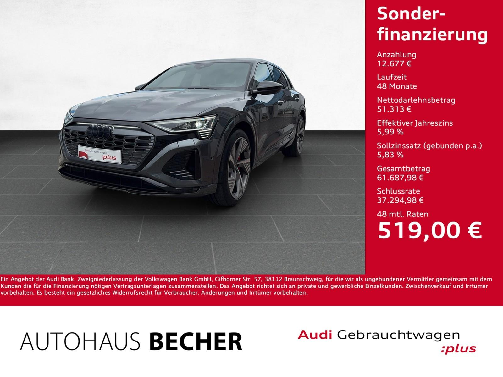 Audi Q8 S line 55 e-tron quattro /AHK/HuD/Sitzhz/LED