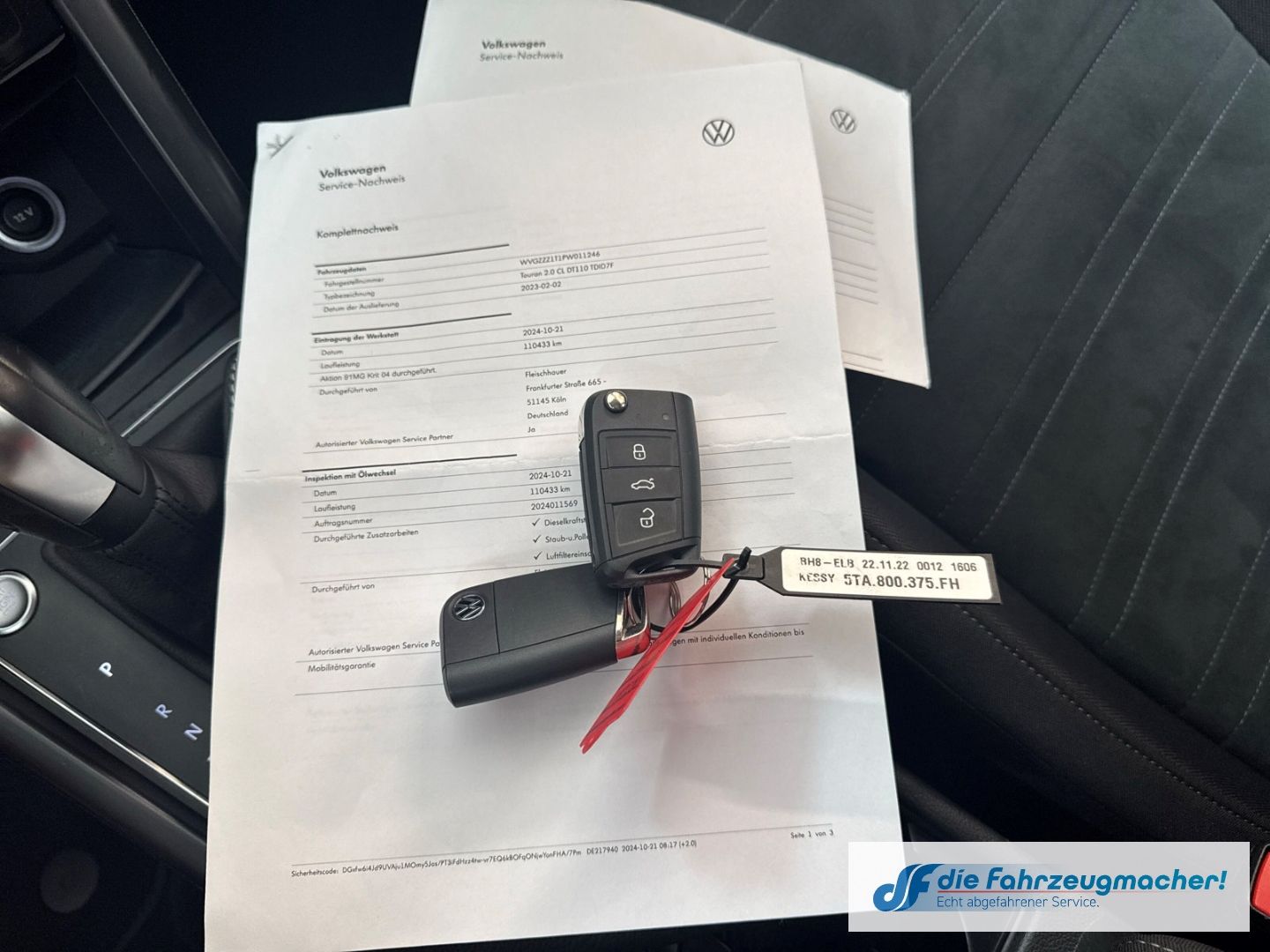 Fahrzeugabbildung Volkswagen Touran Comfortline 2.0 TDI *7 Sitzer*Digi Cockpi