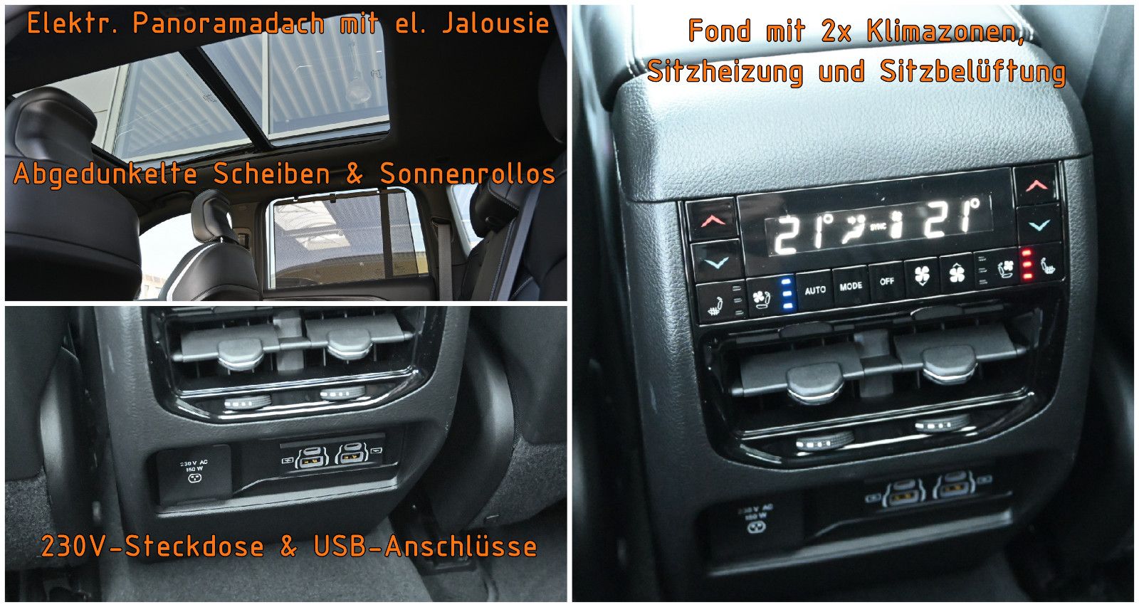 Fahrzeugabbildung Jeep Grand Cherokee 2.0 4xe PHEV Overland°UVP 93.580€