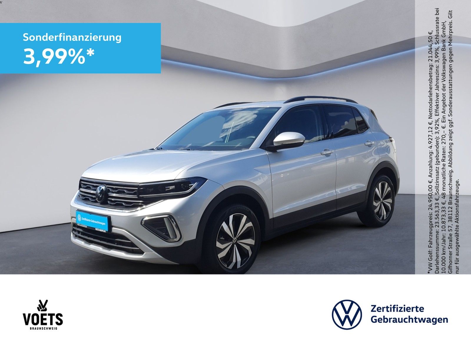 Volkswagen T-Cross Style 1.5 TSI DSG MATRIX-LED+RearView+SH