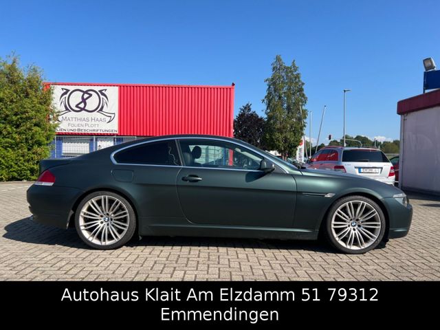 Fahrzeugabbildung BMW 645 CI Automatik Smaragdgrün Metallic Matt folie