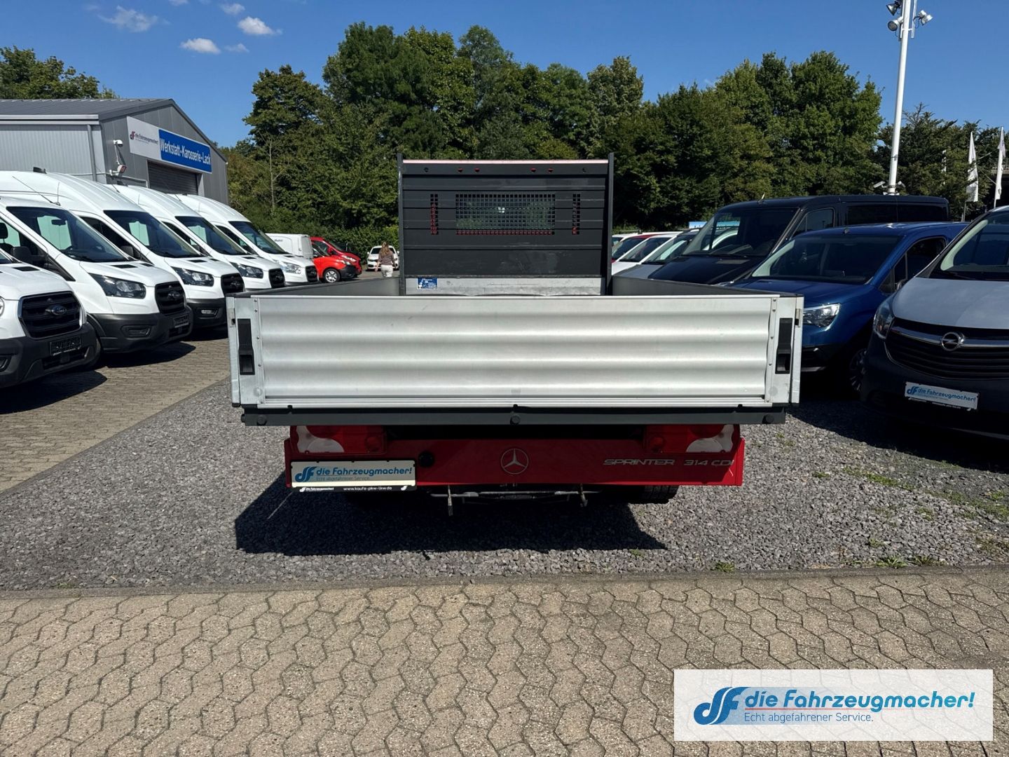 Fahrzeugabbildung Mercedes-Benz Sprinter II Pritsche 314 CDI  Klima el.SP Spieg.