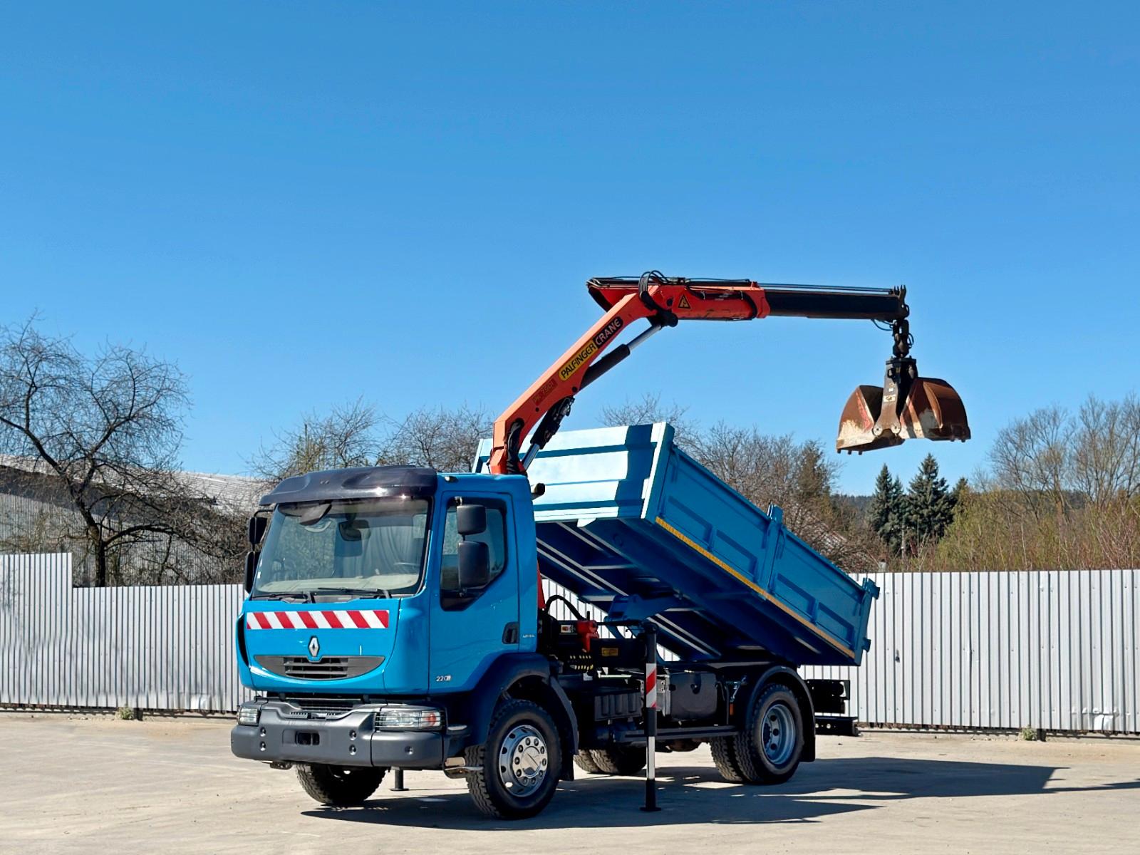 Renault MIDLUM 220 *TIPPER 3,90m *PK 7501 * TOPZUSTAND