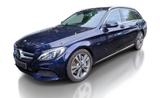Mercedes-Benz C 350e T Avantgarde/Business Plus/AHK/LED/ACC - mit Hybrid-Antrieb: Blau, Kombi