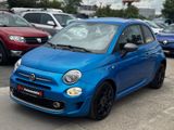 Fiat 500 S Italia Blau 105ps - Fiat 500: Leder, Navigationssystem
