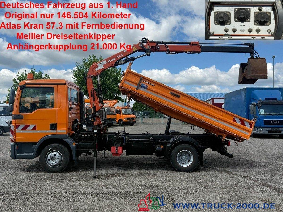 MAN TGL 12.220 Meiller Atlas Kran 5+6 Steuerk 146TKM
