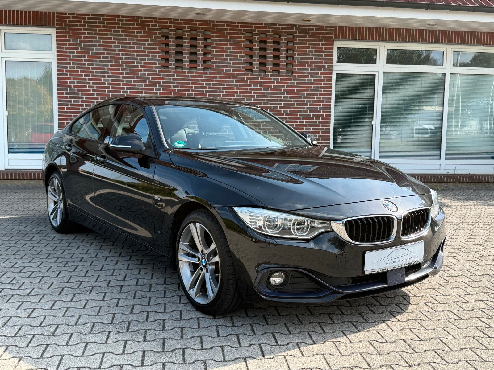 BMW 420 2015, 2.0D dīzelis, Automāts, Sedans, Melns — Latvijā