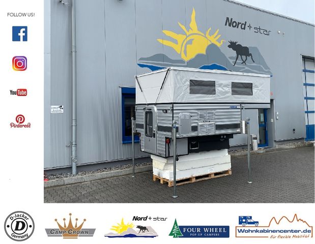 Four-Wheel Camper Wildcat Leerkabine Wohnkabine silber