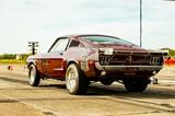 Ford Mustang Fastback Shelby Monster Dragster - Ford Mustang aus 1968 mit Benzin-Antrieb: Coupé, Fastback