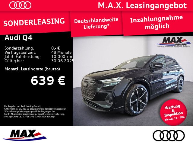 Q4 SUV 40 e-tron S LINE+MATRIX+AHK+HUD+SPORT+