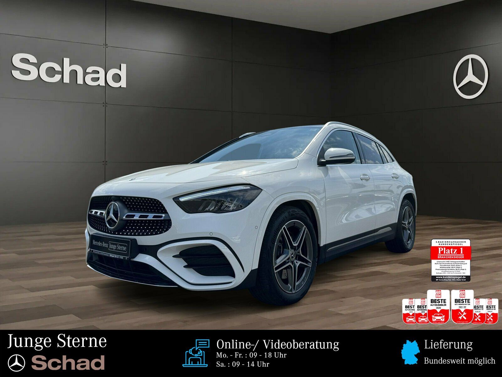 MERCEDES-BENZ GLA 250 4M AMG +NAVI+PANO+AHK+LED+KAM+SOUND+SHZ+