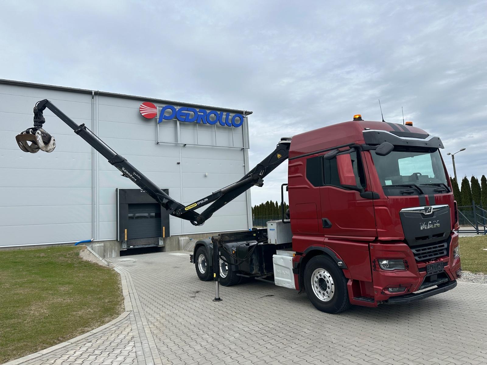 MAN TGX 33 510 Loglift S290 Z96 Deutsche Brief