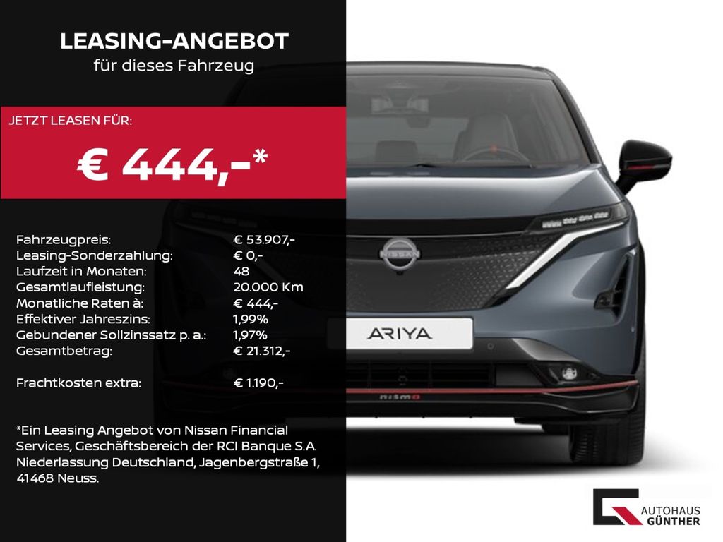 Ariya 87kWh nismo e-4orce  Bose/ Winter/360°/HUD