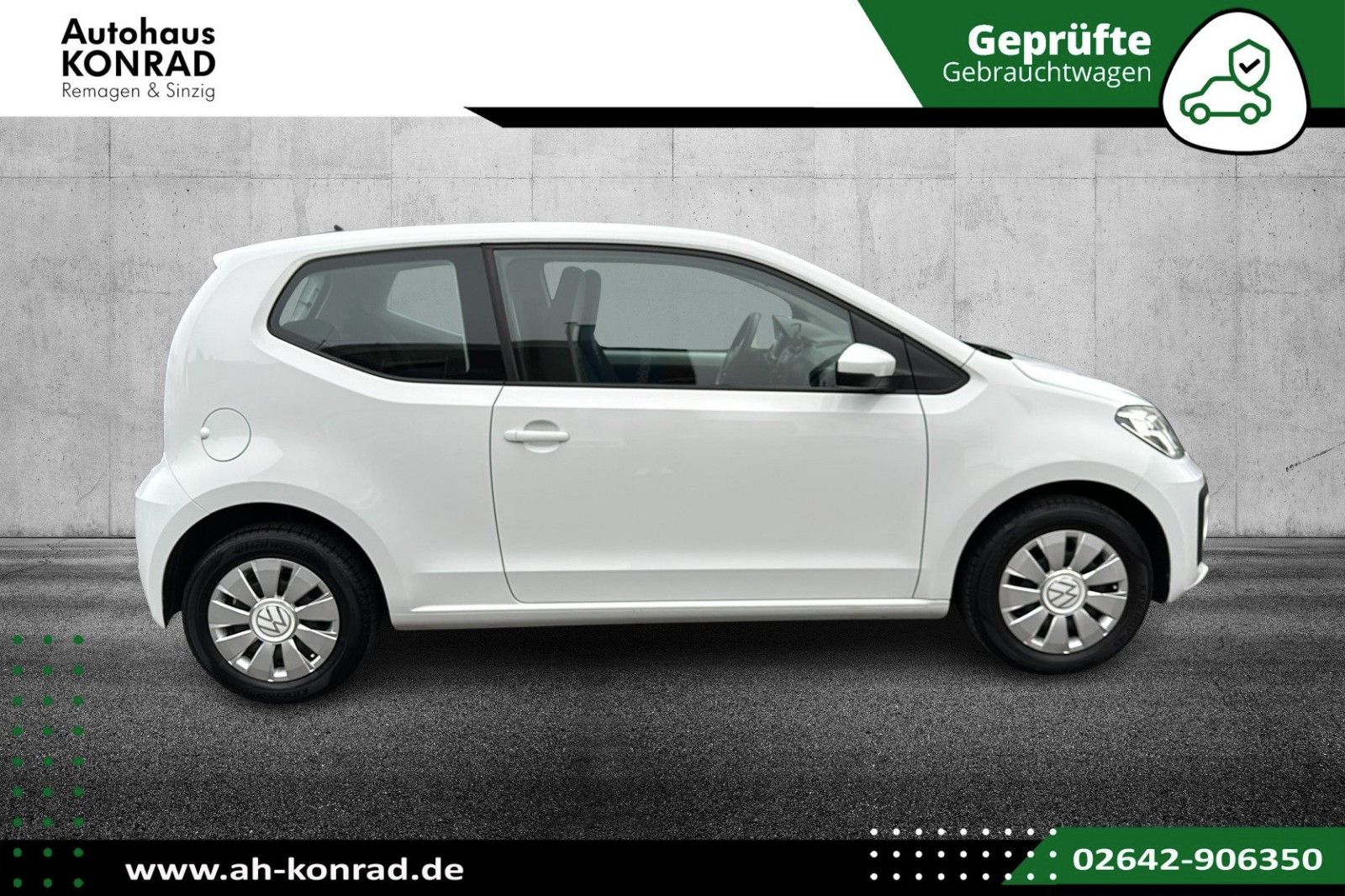 Fahrzeugabbildung Volkswagen up! move up! 1.0MPI Basis*SITZHZNG*KLIMA*WINTER*