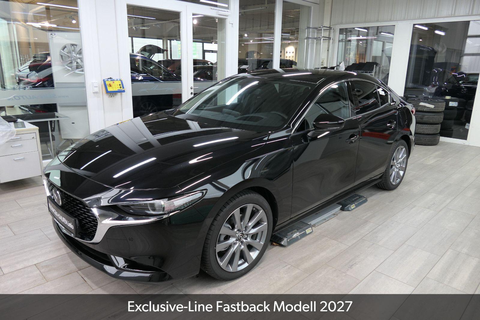 Mazda 3e-SKYACTIV Exclusive Fastback >>2027<<