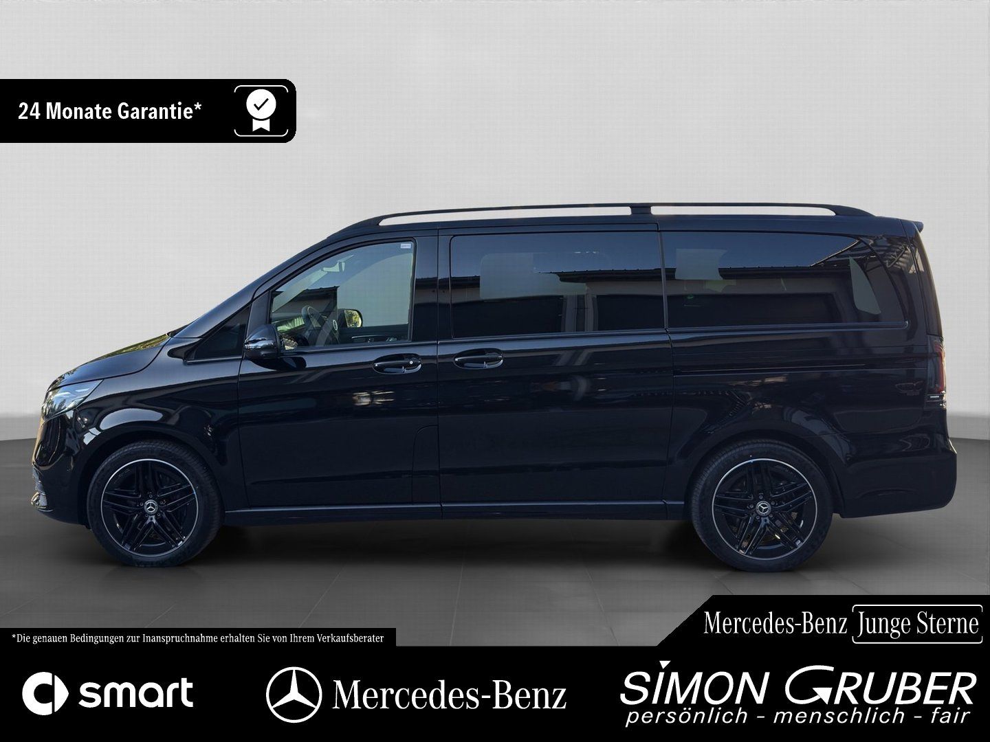 Fahrzeugabbildung Mercedes-Benz V 300 d 4M Ava L AMG Night Airmatic Tisch 7Sitze