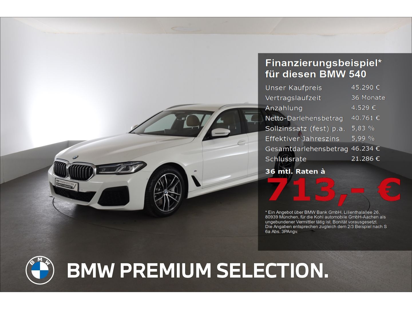 BMW 540 i xDrive Touring M Sport Rückfahrkamera Alar foto 1