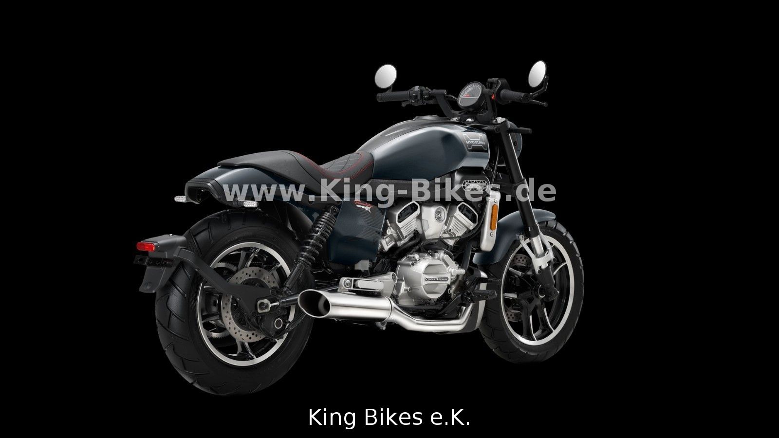 Fahrzeugabbildung Hyosung GV 125 X ABS - Euro 5+ GV125X - 3 Jahre Garantie