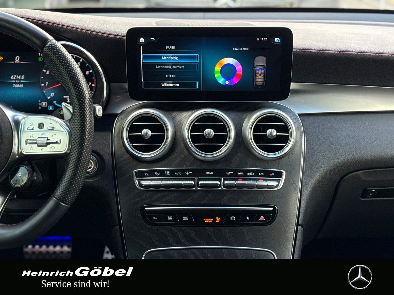 Fahrzeugabbildung Mercedes-Benz GLC 43 AMG*AHK*PANORAMA*AMBIENTE*NIGHTPAKET*