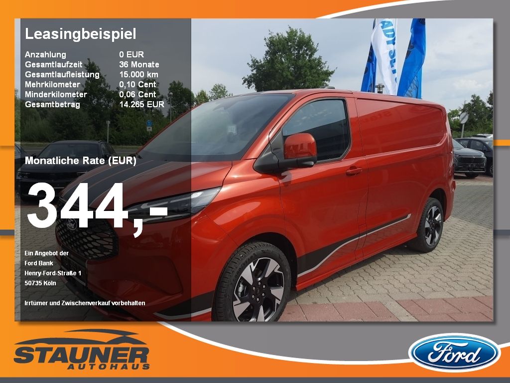 Ford Transit Custom 320L1 Sport Elektro 70 KWH AHK B&