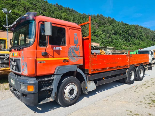 MAN 27.403 6X4 FULL STEEL ZF MANUAL KLIMA TOP TOP