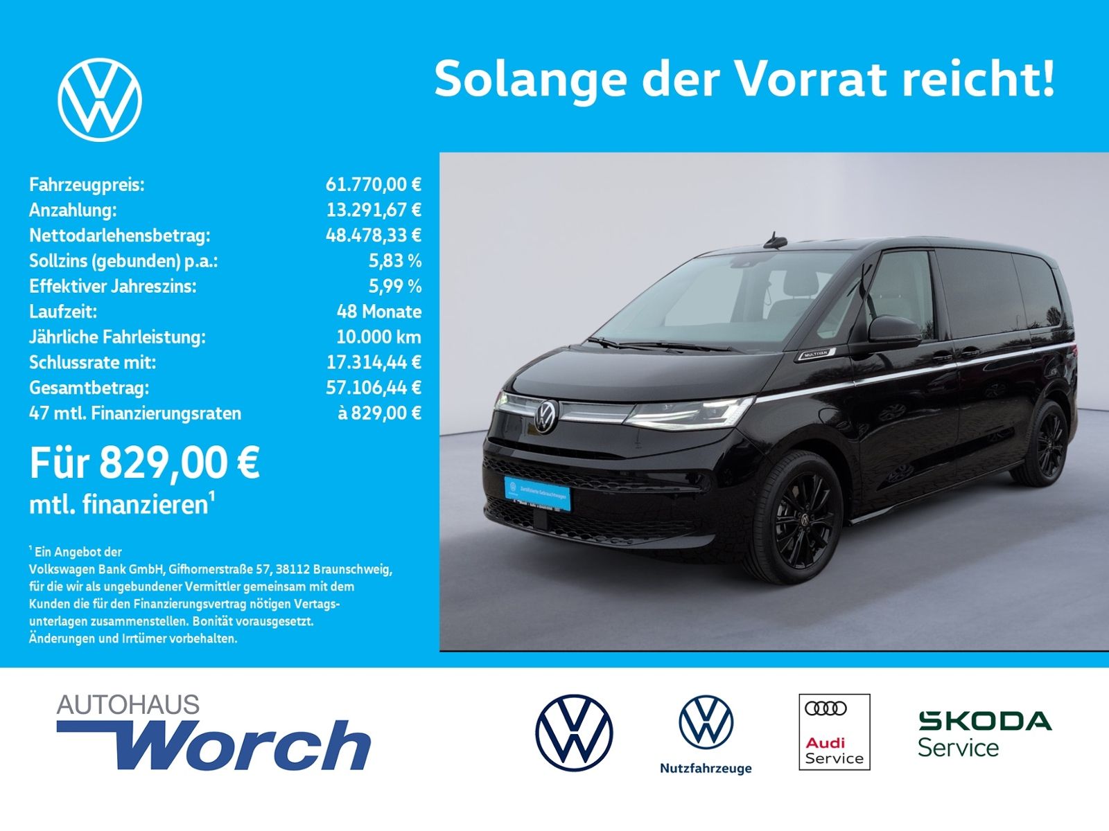 T7 Multivan 2.0 TDI DSG Style AHK+STHZ+TISCH+