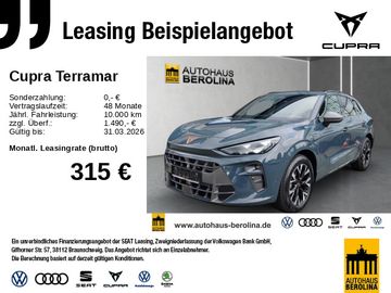 Cupra Leasingangebot: Cupra Terramar 1.5 e-Hybrid - Anzahlung E-Prämie