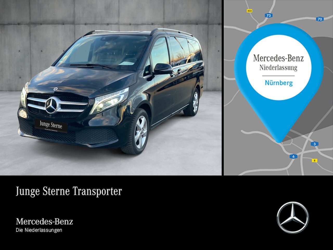 Mercedes-Benz V 220 d Lang AVANTGARDE EDITION+9G+LED+MBUX+Navi