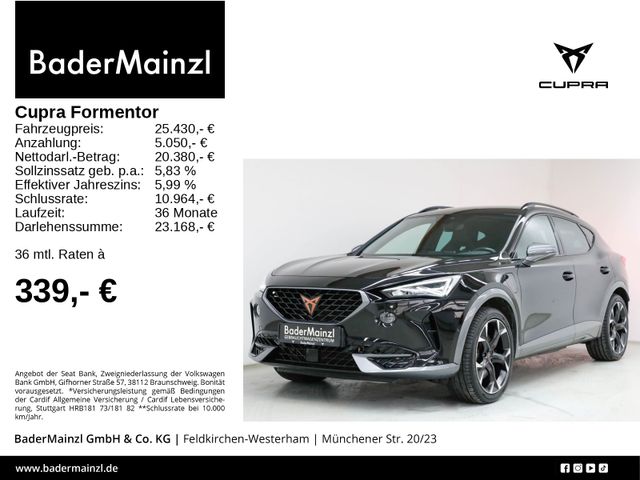 Cupra Formentor 1.4 e-Hybrid DSG LED AHK Kamera Memory