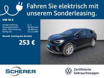 Volkswagen Leasingangebot: Volkswagen ID.4 Pro 150kW Performance DSG NAVI MATRIX-LED