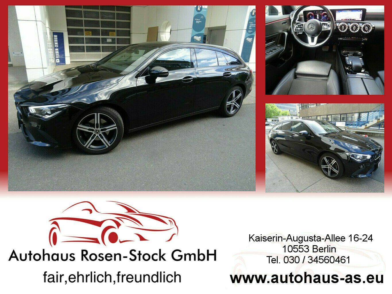 MERCEDES-BENZ CLA 200 Shooting Brake Night Progressive 7G-Tron