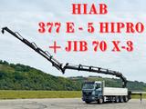 MAN TGS 35.400*HIAB 377 E-5 HIPRO+JIB 70X-3FUNK /8x4