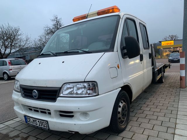 Fiat Ducato Abschleppwagen Doppelk. 2.3 JTD