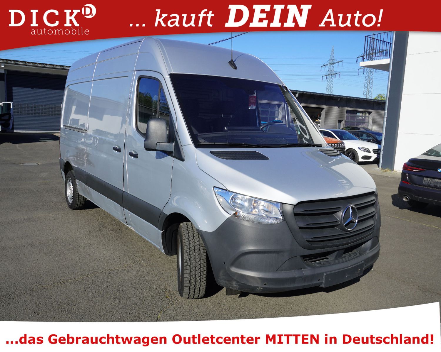 Fahrzeugabbildung Mercedes-Benz Sprinter 215d 9G FWD L2H2 >KLIMA+KAMERA+DAB+MFL