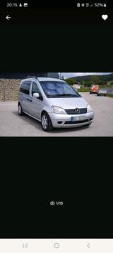 Mercedes-Benz Vaneo 1.6 Family 75 kW 7-Sit... - Mercedes-Benz Vaneo mit Benzin-Antrieb: Kleinbus, 1.6