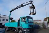MAN TGM 18.290 Hyva kran Baustoff Gabel Euro 6 - MAN 4x4 Tgm