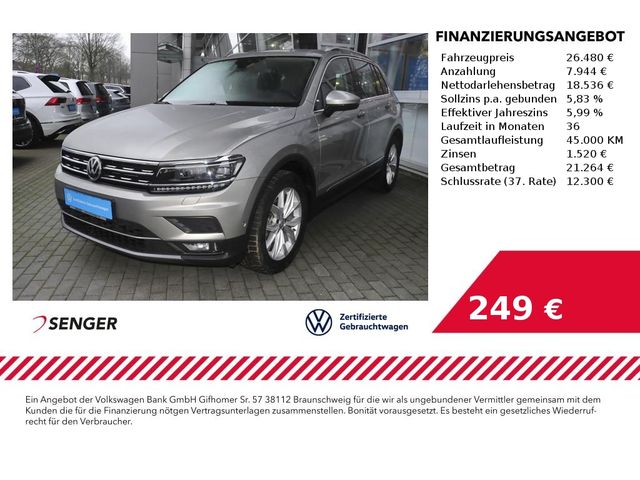 Volkswagen Tiguan 1.5 TSI Highline DSG Navi AHK LED HuD