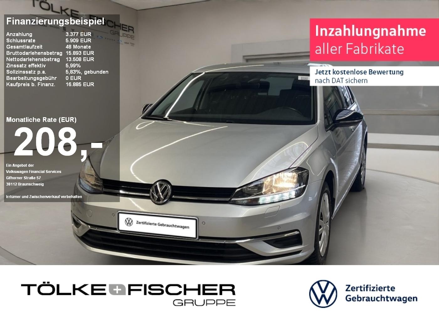 Volkswagen Golf VII 1.0 TSI BMT IQ.DRIVE ACC DynLicht LM