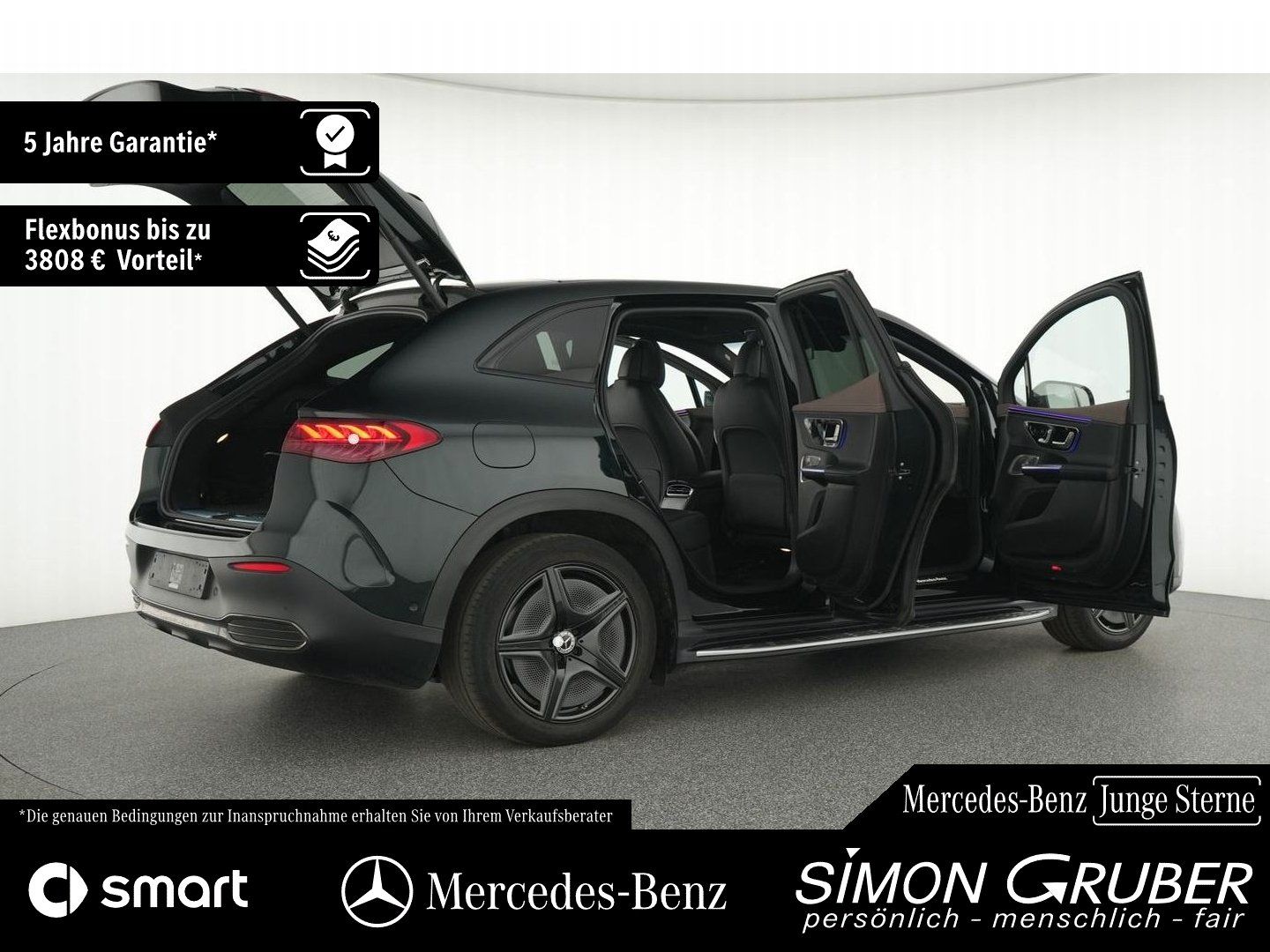Fahrzeugabbildung Mercedes-Benz EQE 500 4M SUV AMG Carbon Hyper Leder HUD AHK