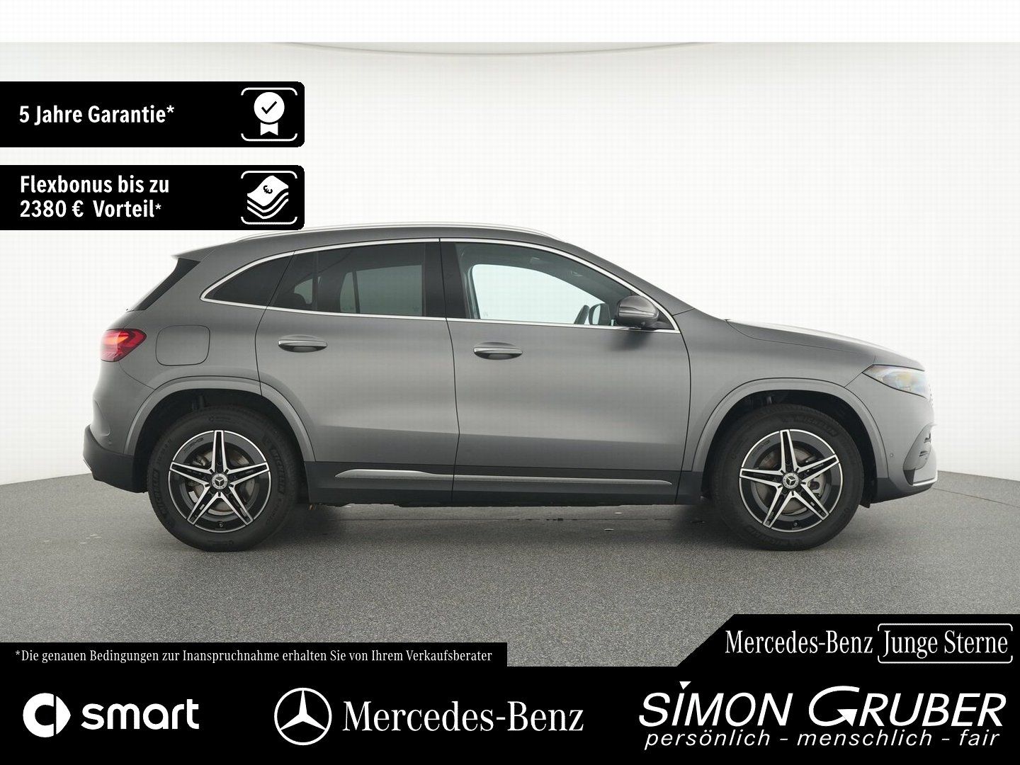 Fahrzeugabbildung Mercedes-Benz EQA 250+ AMG Pano HUD Burm LED Ambi 360 AHK