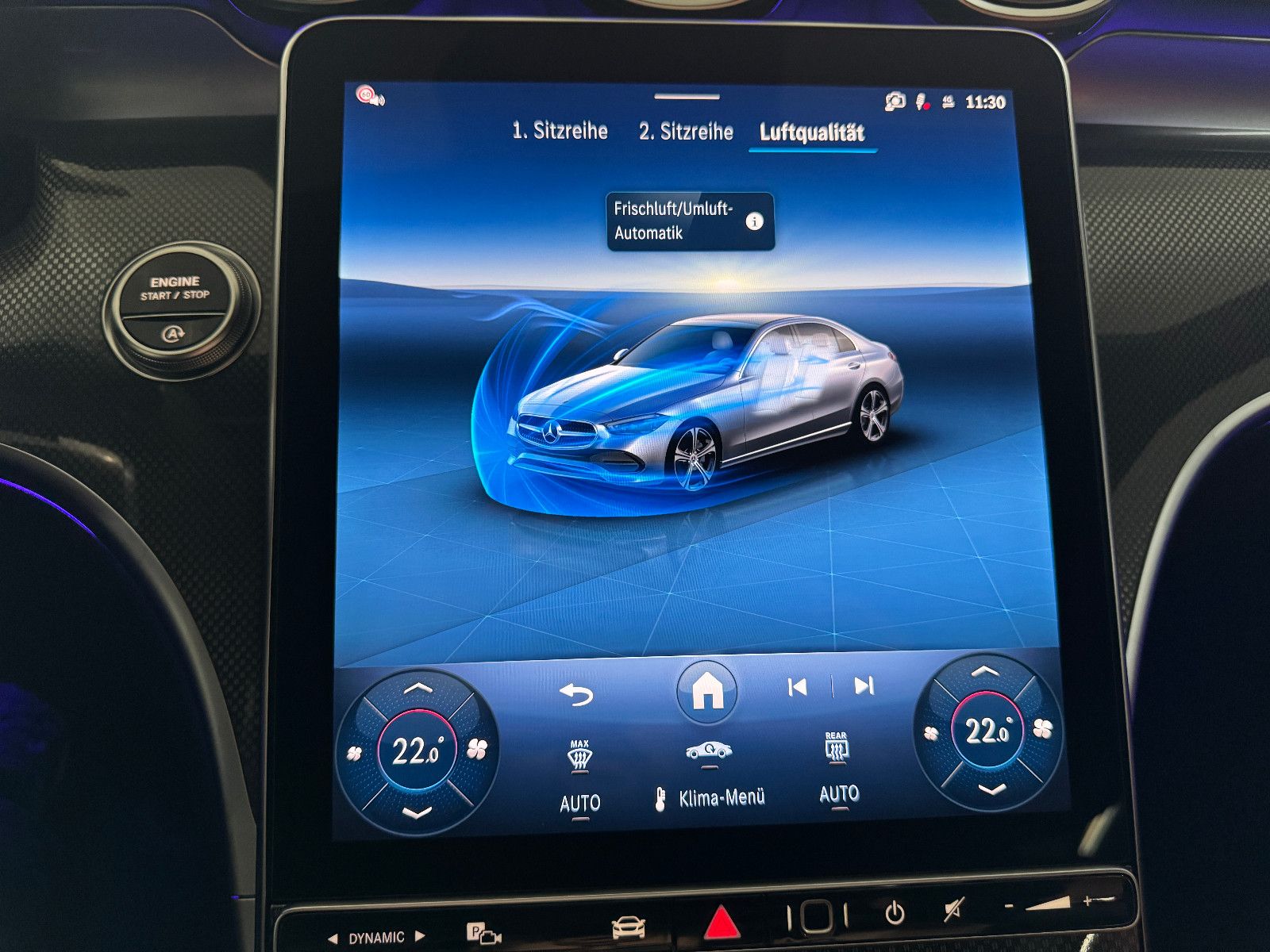 Fahrzeugabbildung Mercedes-Benz C 180 AMG LINE PANO HUD GERMAN EDITION EUR1 MY26