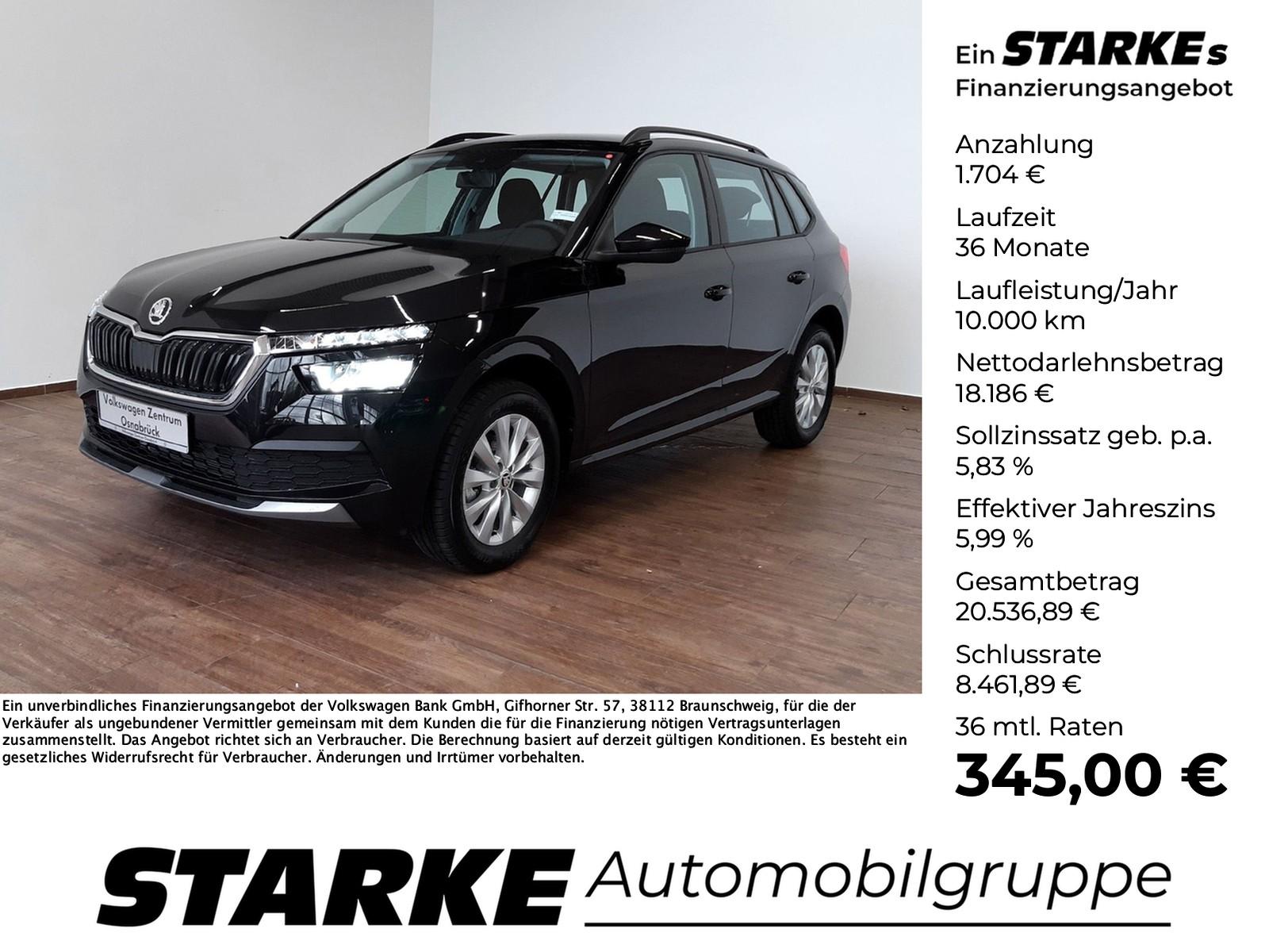 Skoda Kamiq 1.5 TSI DSG Ambition  AHK LED Kamera PDC L