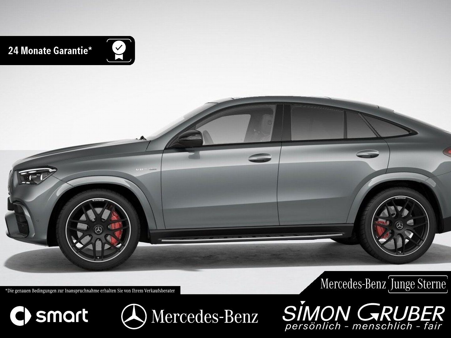 Fahrzeugabbildung Mercedes-Benz GLE 63 s 4M AMG Coupé Standh. Massage Carbon AHK